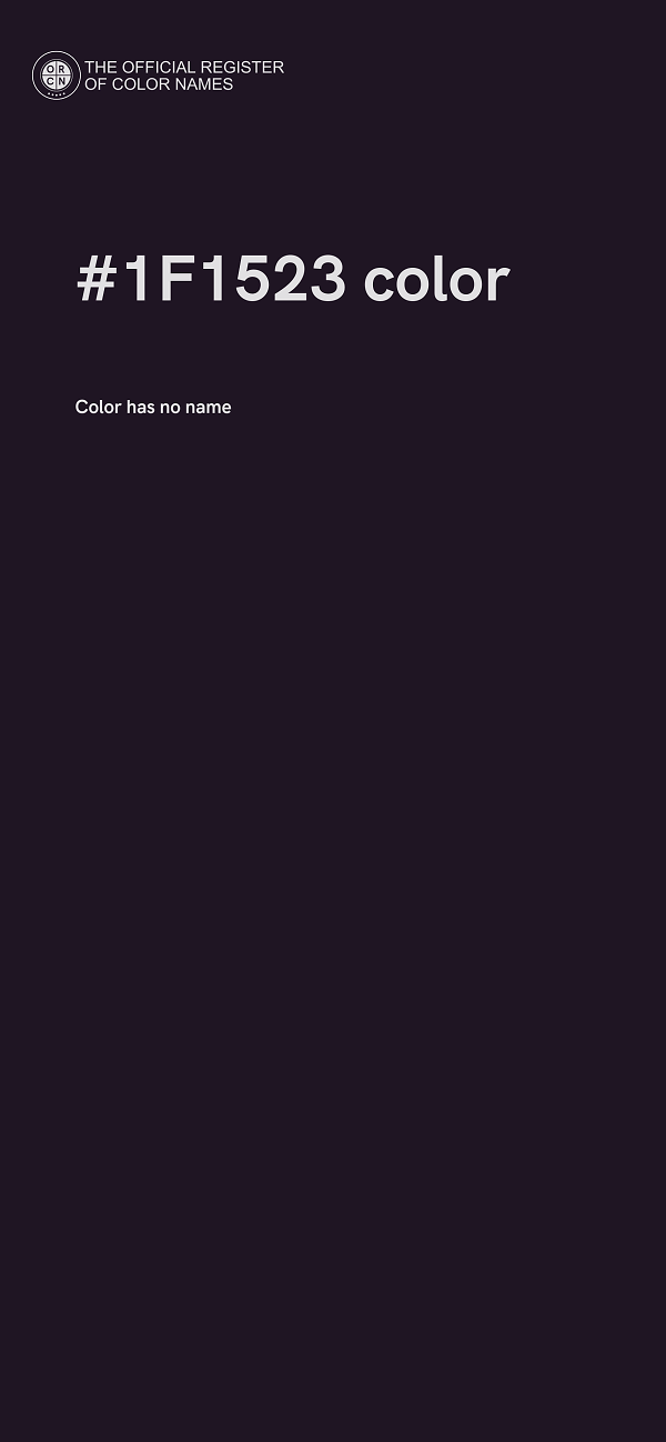 #1F1523 color image