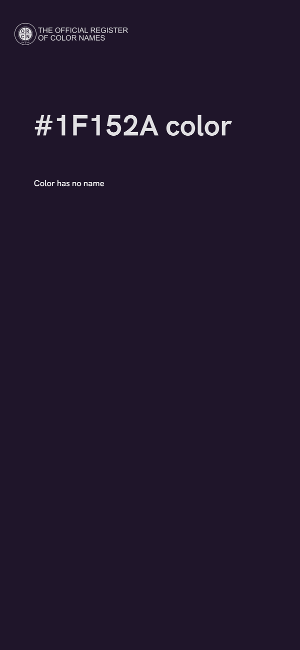 #1F152A color image