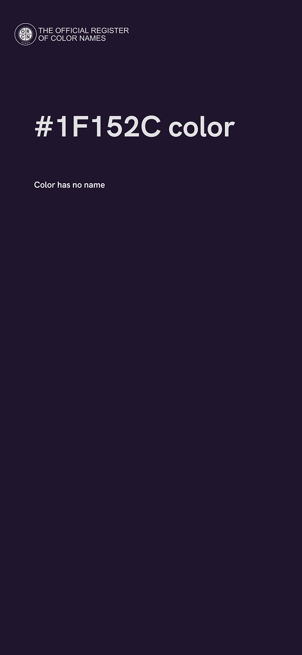 #1F152C color image