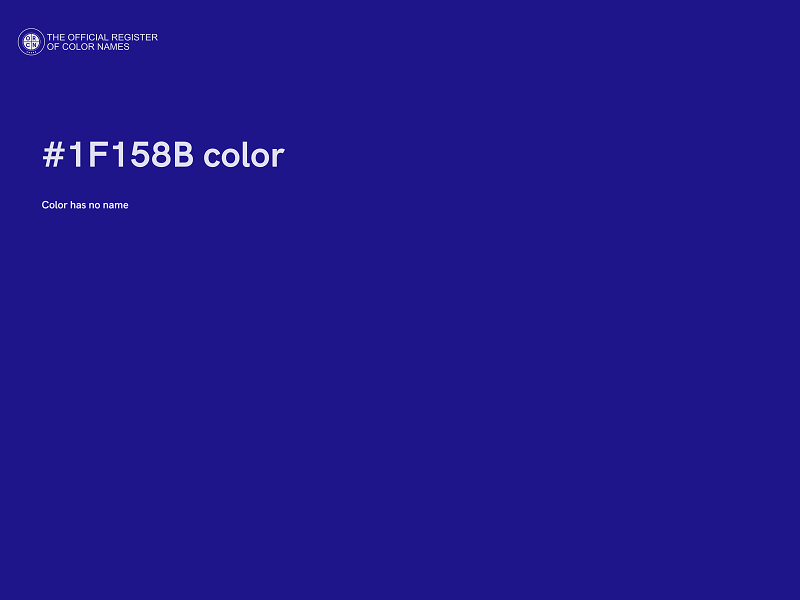 #1F158B color image