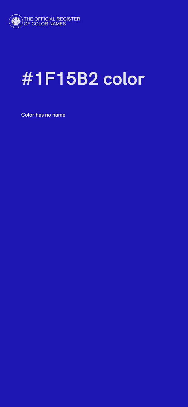 #1F15B2 color image