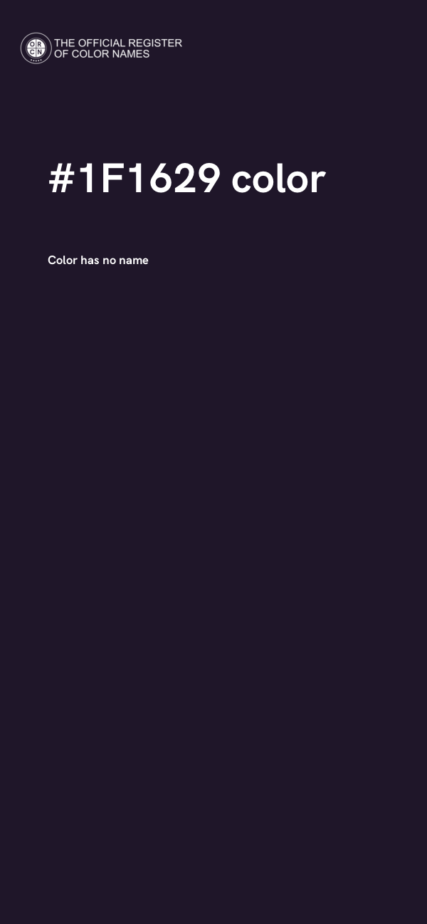 #1F1629 color image