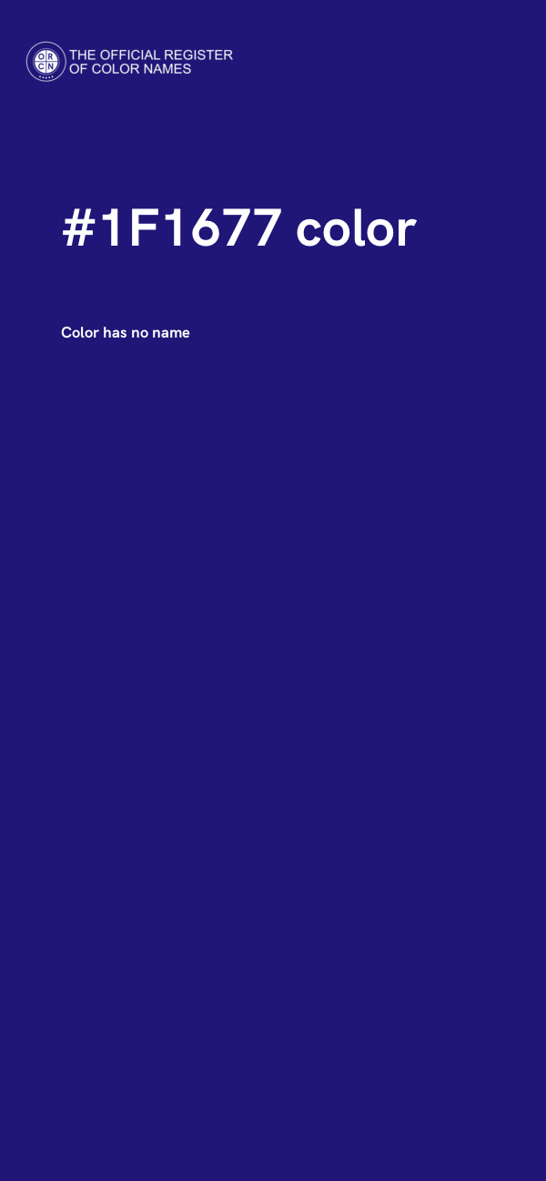 #1F1677 color image