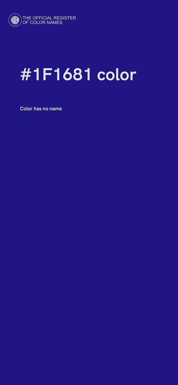 #1F1681 color image