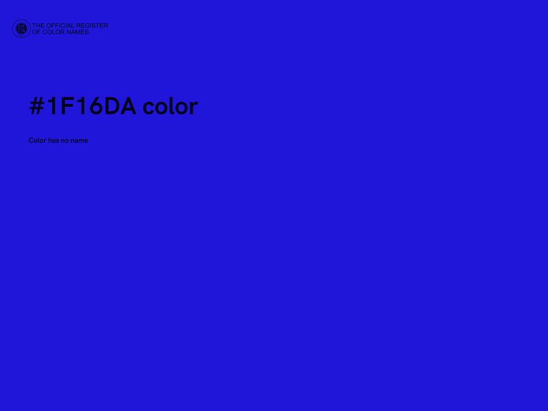 #1F16DA color image