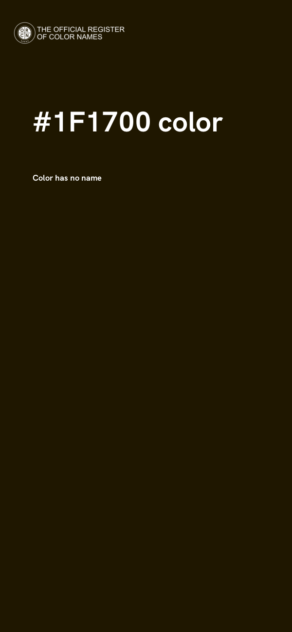 #1F1700 color image