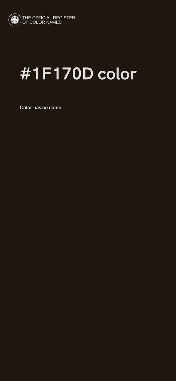#1F170D color image