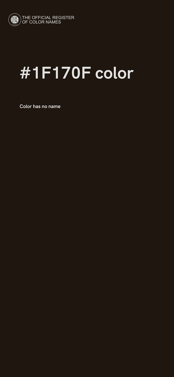 #1F170F color image