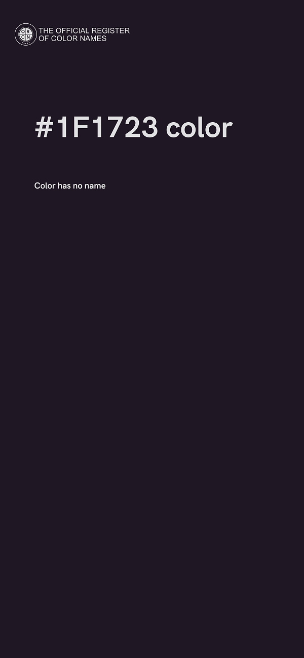 #1F1723 color image