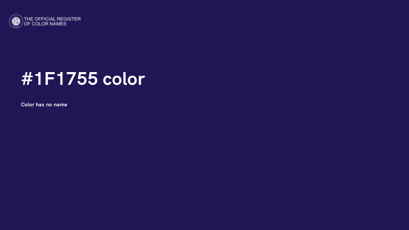 #1F1755 color image