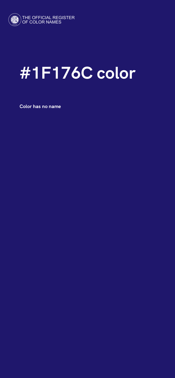 #1F176C color image