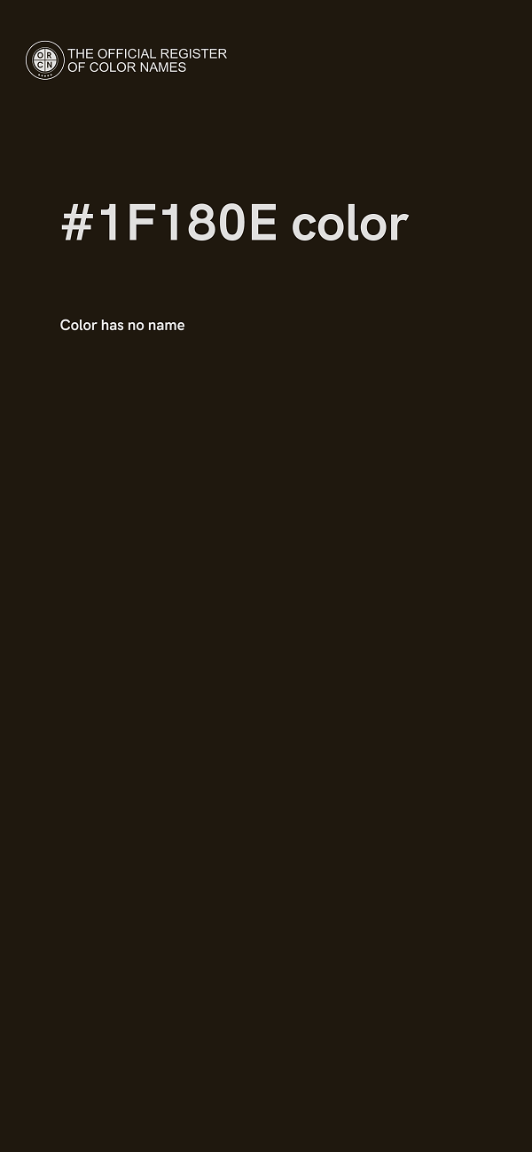 #1F180E color image