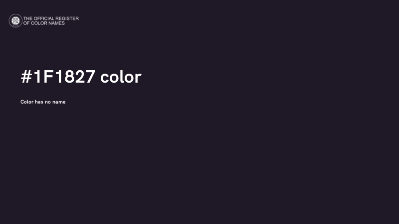 #1F1827 color image