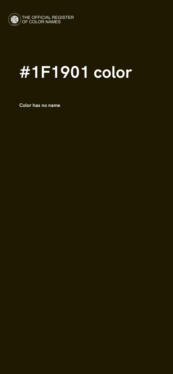 #1F1901 color image