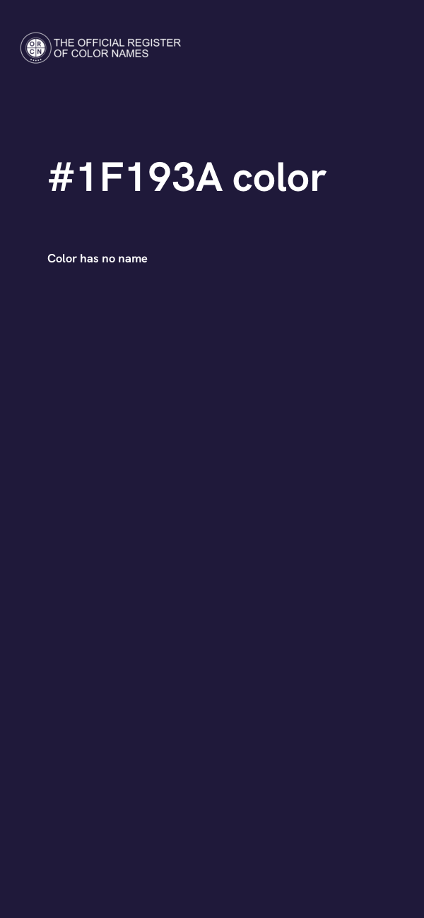 #1F193A color image