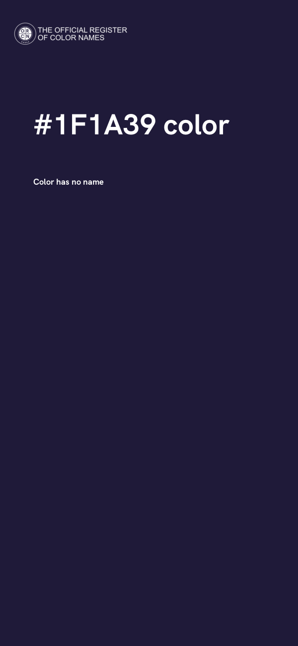#1F1A39 color image