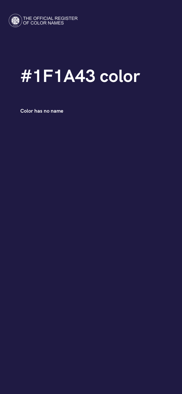 #1F1A43 color image
