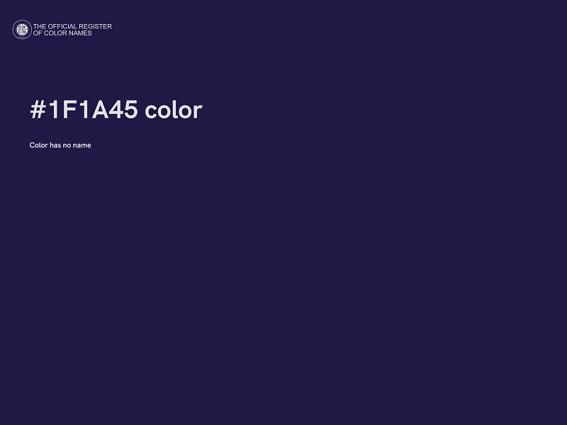 #1F1A45 color image