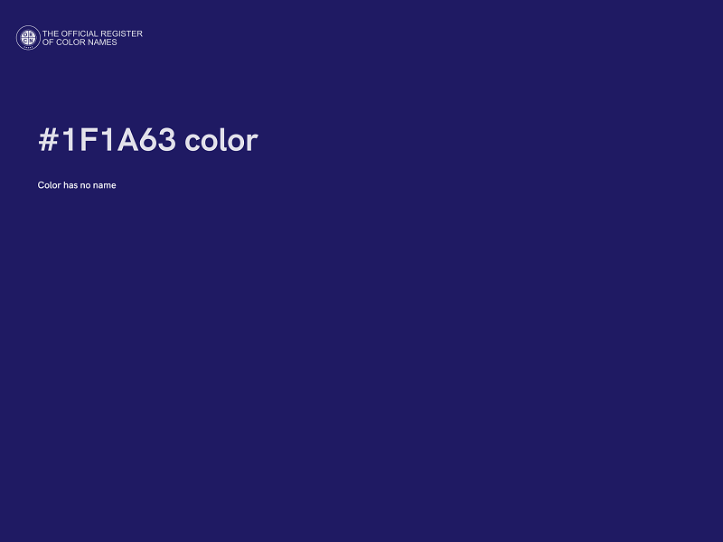 #1F1A63 color image