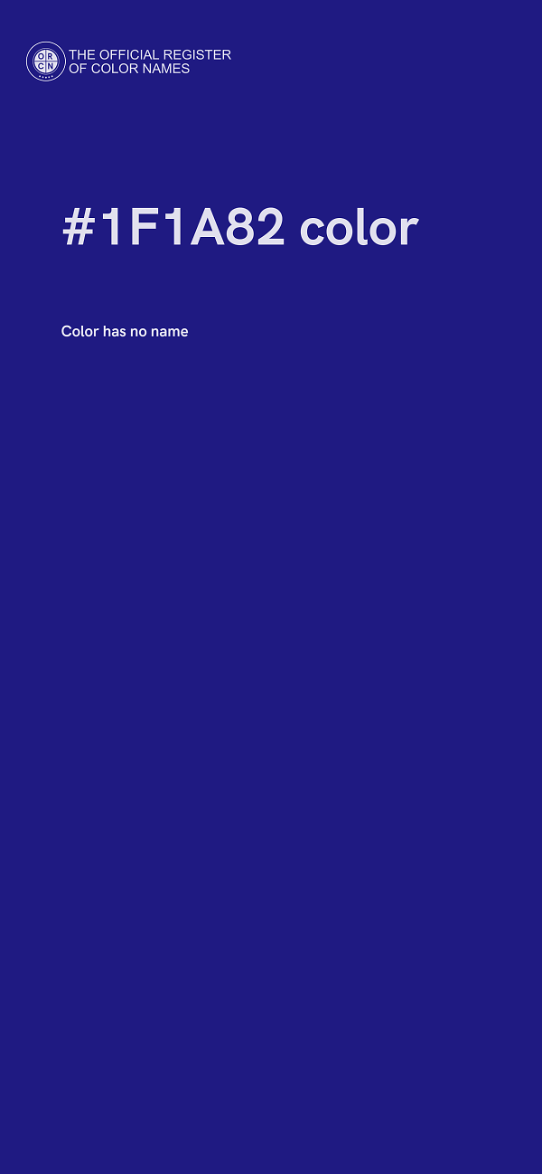 #1F1A82 color image