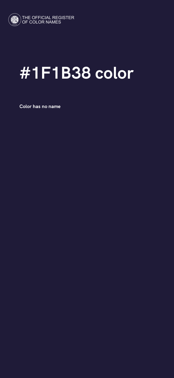 #1F1B38 color image