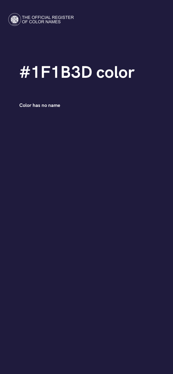 #1F1B3D color image