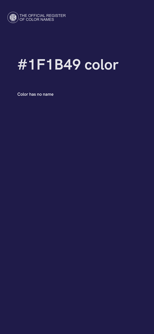 #1F1B49 color image