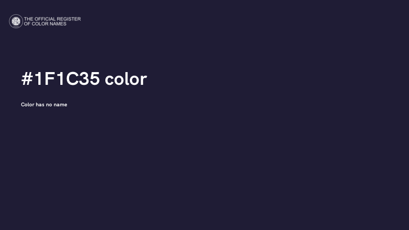 #1F1C35 color image