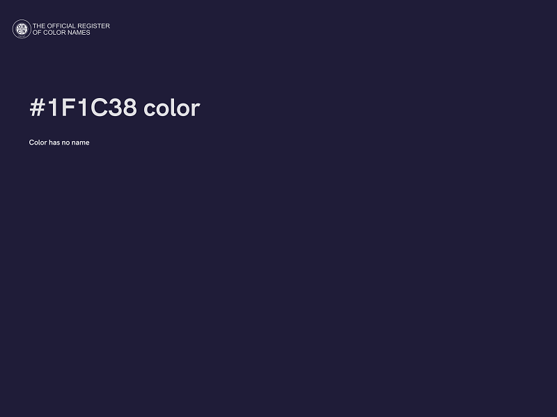#1F1C38 color image