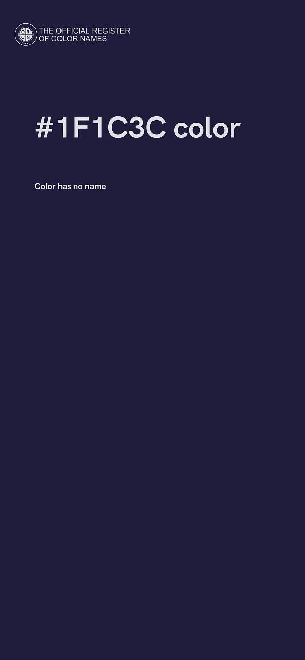 #1F1C3C color image
