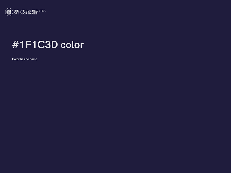 #1F1C3D color image