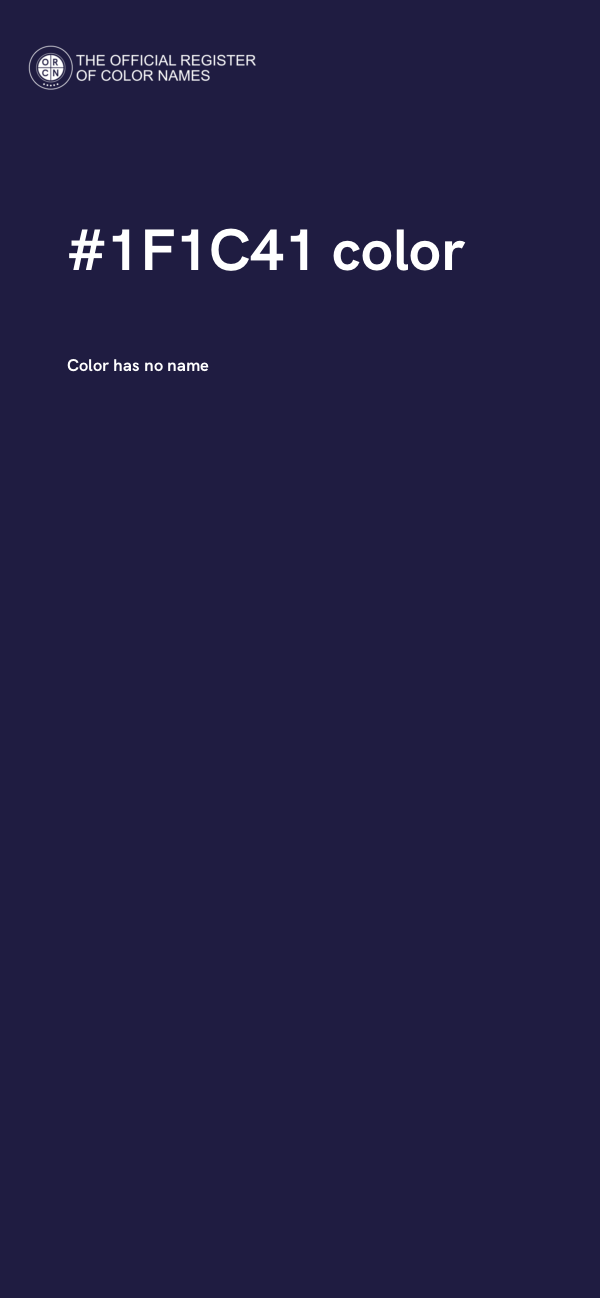 #1F1C41 color image