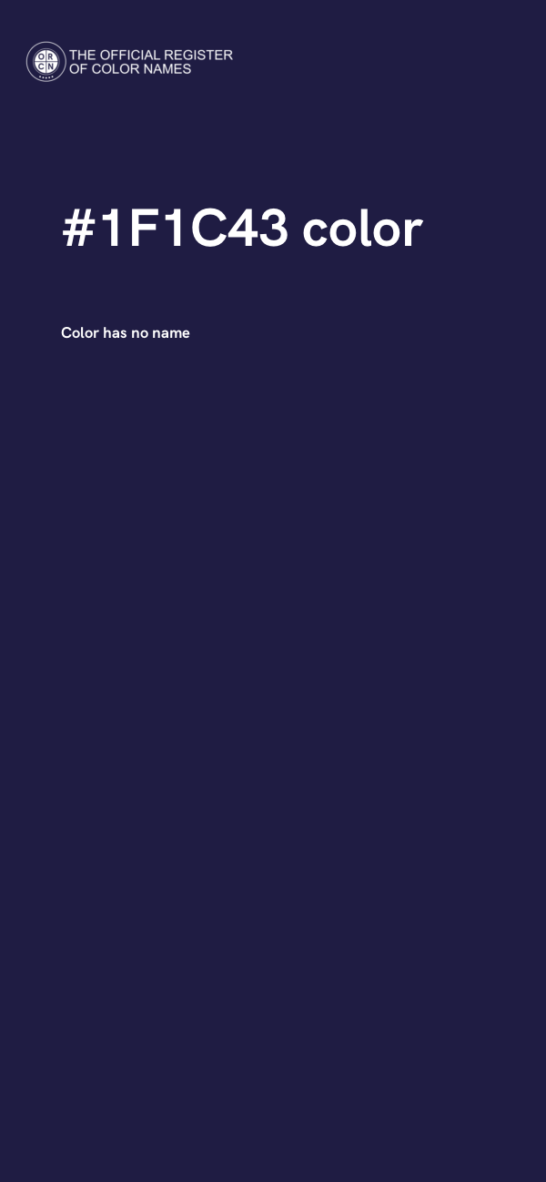 #1F1C43 color image