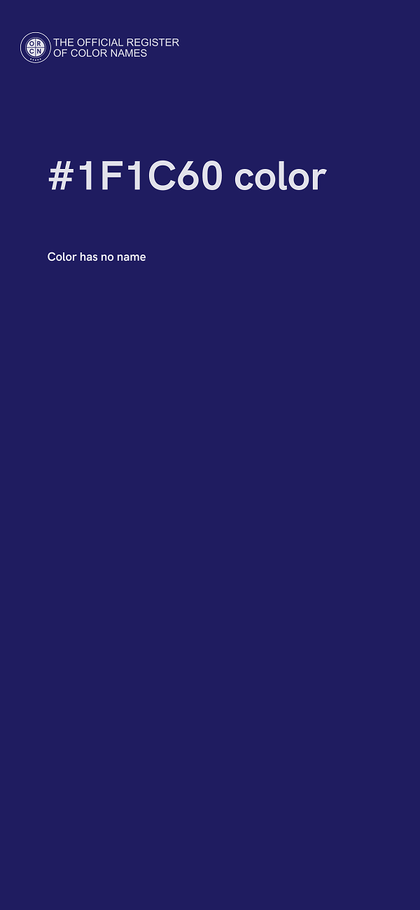 #1F1C60 color image