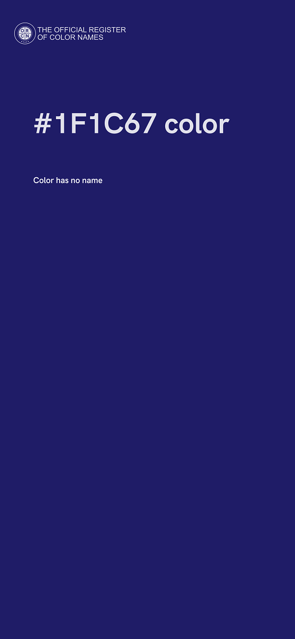 #1F1C67 color image