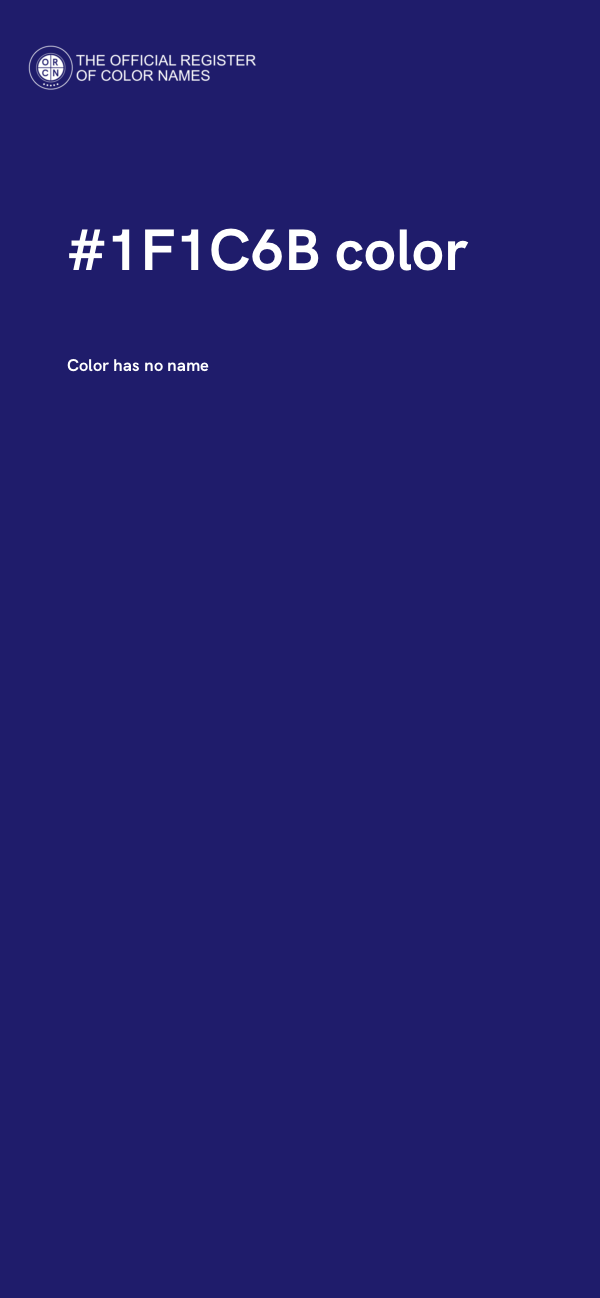 #1F1C6B color image