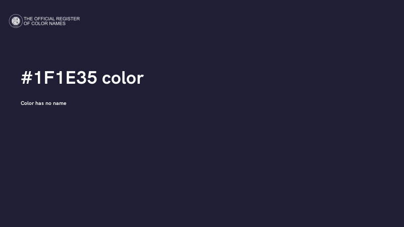 #1F1E35 color image