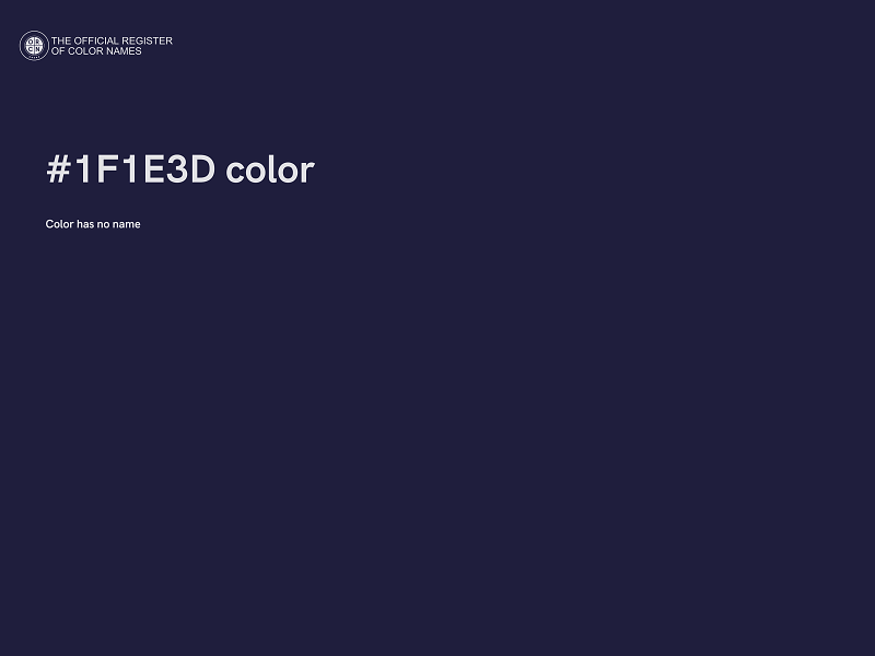 #1F1E3D color image