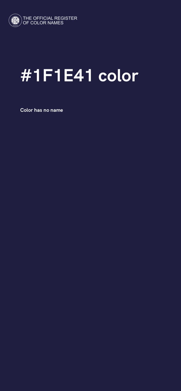 #1F1E41 color image