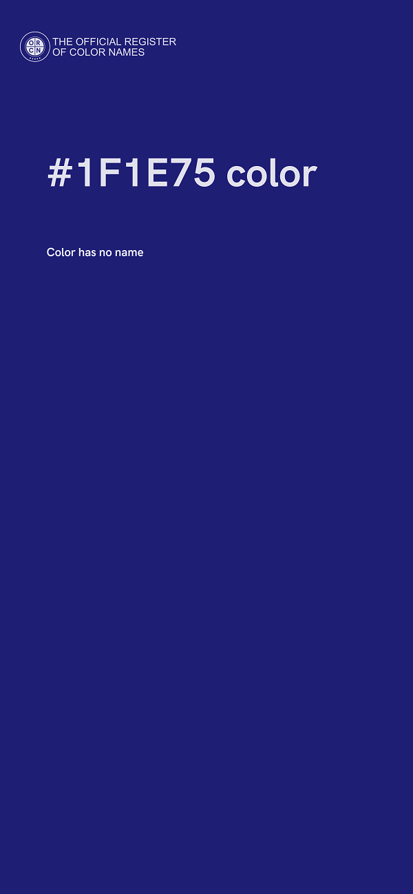 #1F1E75 color image