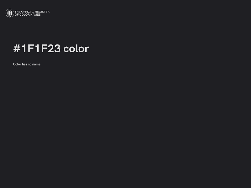 #1F1F23 color image