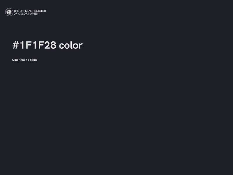 #1F1F28 color image