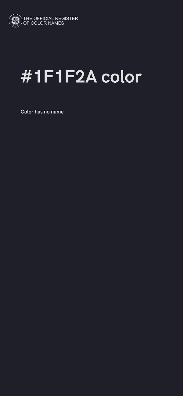 #1F1F2A color image