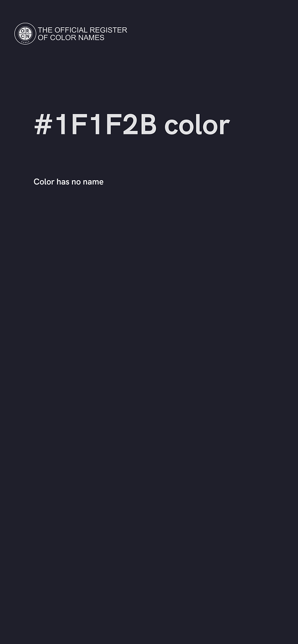 #1F1F2B color image