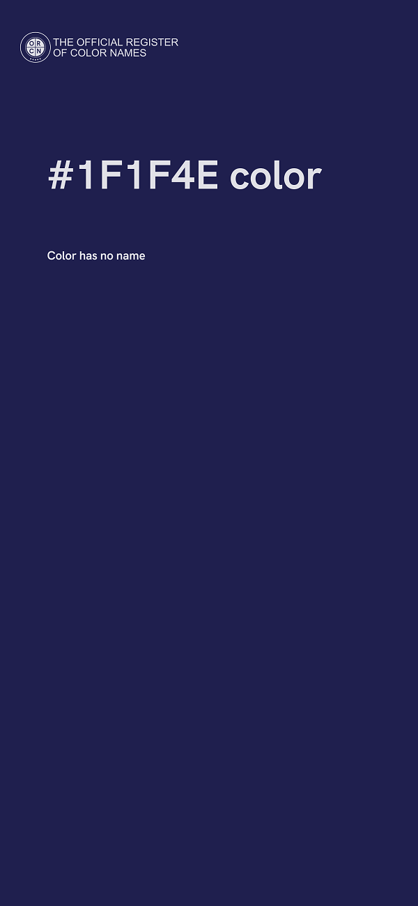 #1F1F4E color image