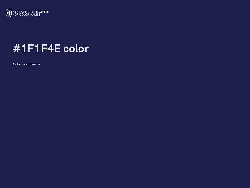 #1F1F4E color image
