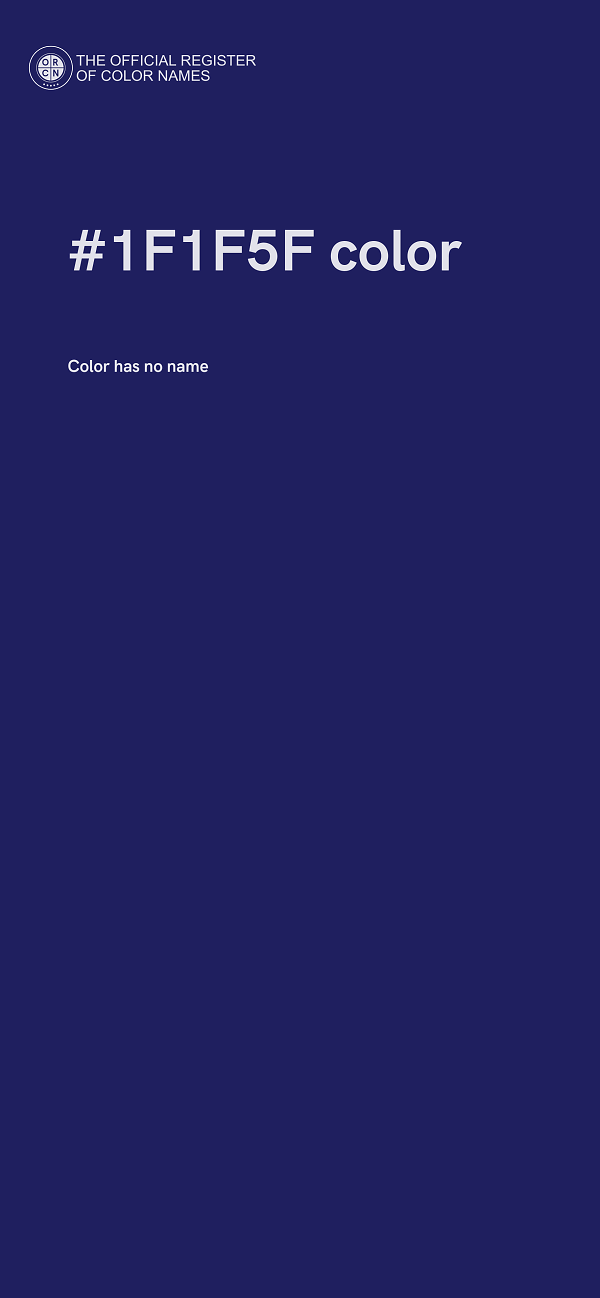 #1F1F5F color image