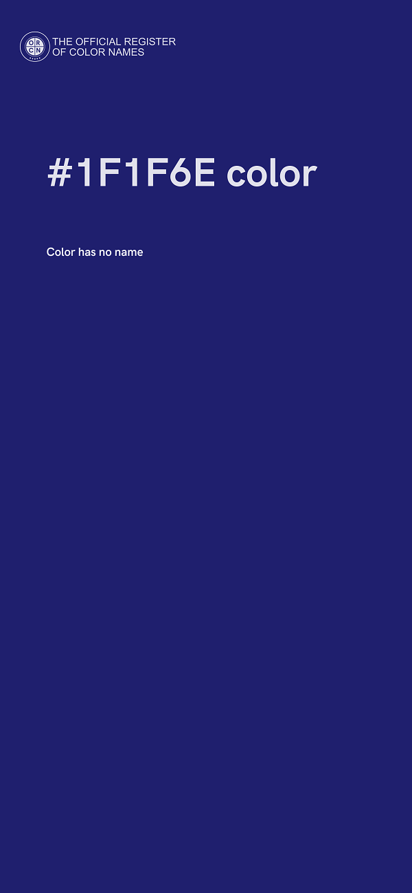 #1F1F6E color image