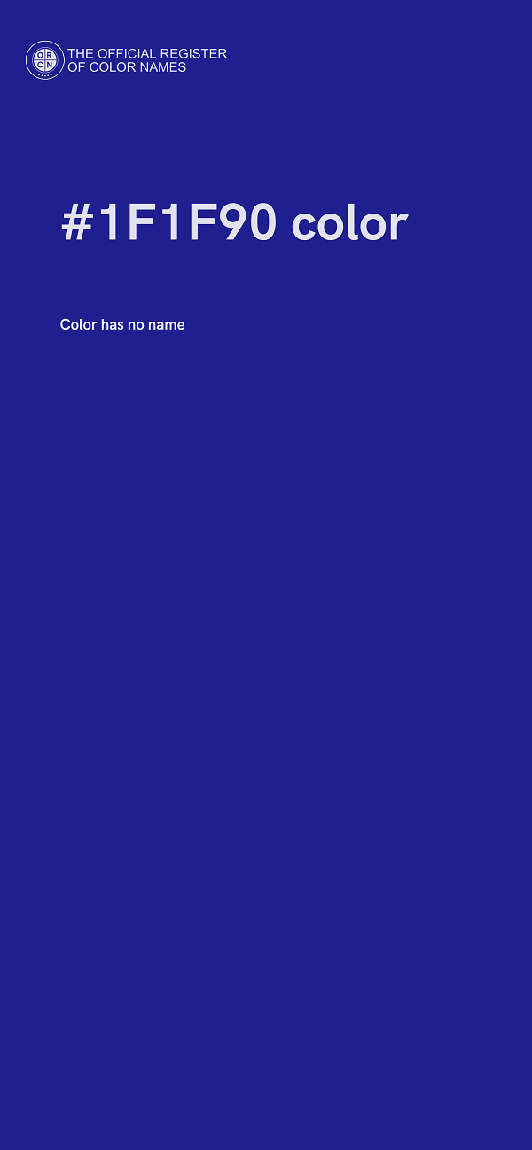 #1F1F90 color image