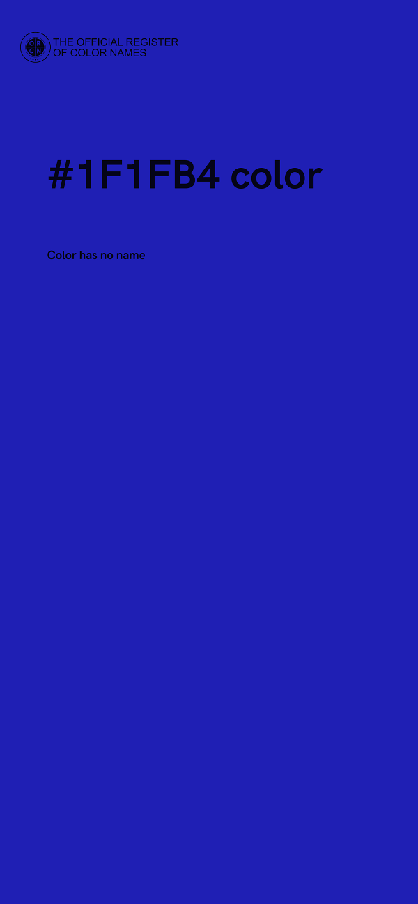 #1F1FB4 color image